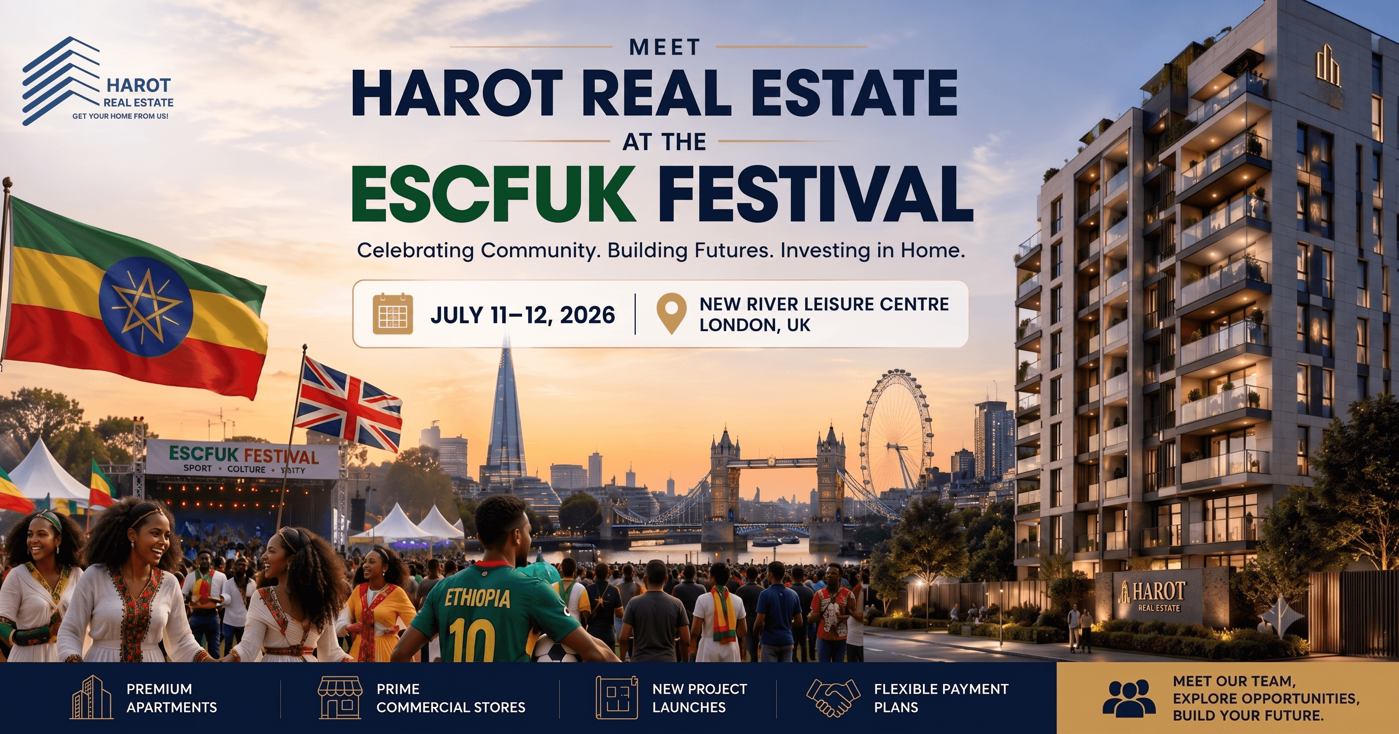 Celebrate Community with Harot Real Estate at the ESCFUK Festival This Weekend, photo 1 of 1