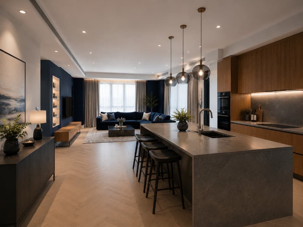 Harot Real Estate apartment interior, photo 2 of 3